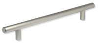 Ручка рейлинговая 192мм (никель)