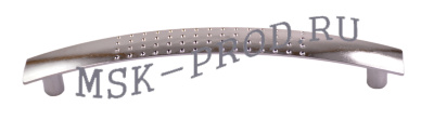 Ручка-скоба 96мм узкая хром(RS002CP.4/96) 