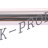 Ручка-рейлинг 96мм хром с кристаллами Сваровски - 