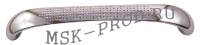 Ручка-скоба 160мм хром с кристаллами UZ-SIENNA160-01