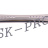 Ручка-скоба 128мм хром с кристаллами UZ-COMO128-01 - 