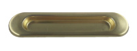 Ручка врезная для шкафов-купе и дверей 2 шт  (мат.золото)