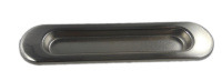 Ручка врезная для шкафов-купе и дверей 2 шт (мат.никель)